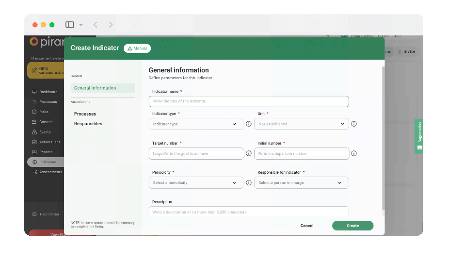 Indicators module