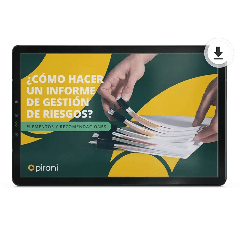 como hacer informa de gestion de riesgo 1 Pirani