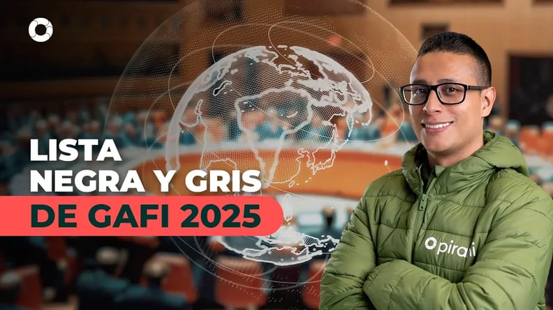 Lista negra y gris de GAFI 2025 Nov