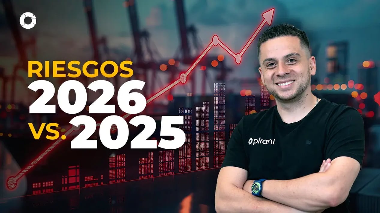 Riesgos 2026 vs 2025 Pirani