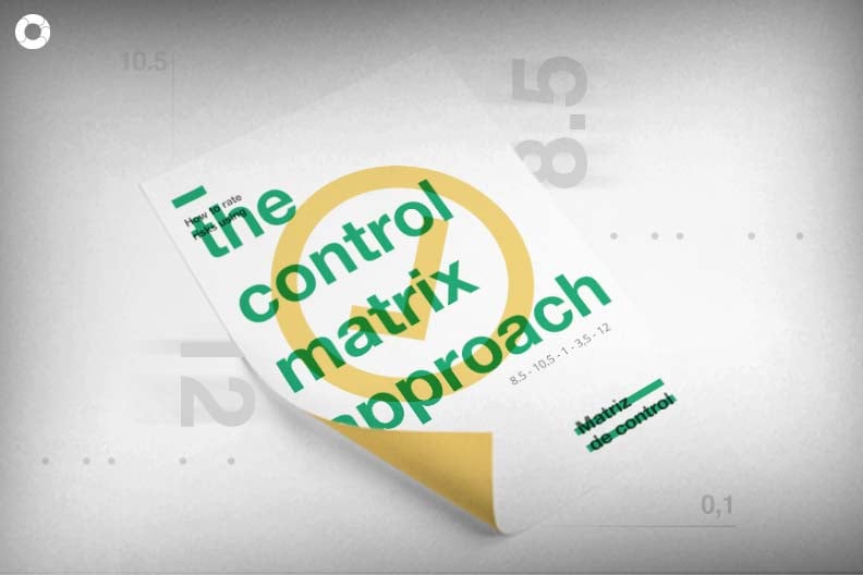 How to rate risks using the control matrix approach