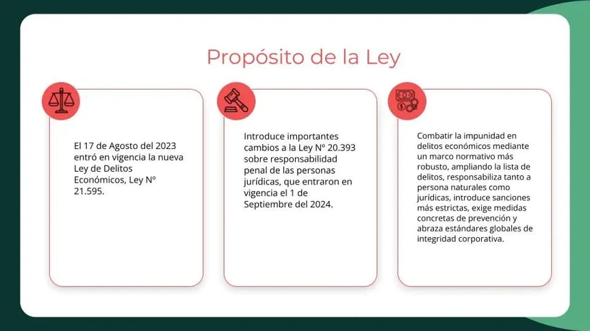 Agosto- Ley de delitos económicos en Chile