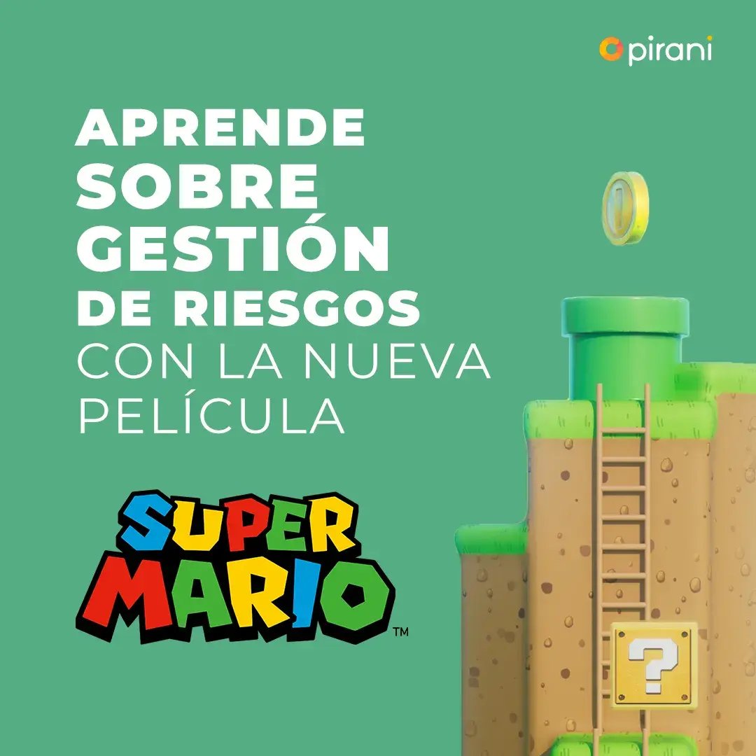 super mario en la gestion de riesgos Pirani