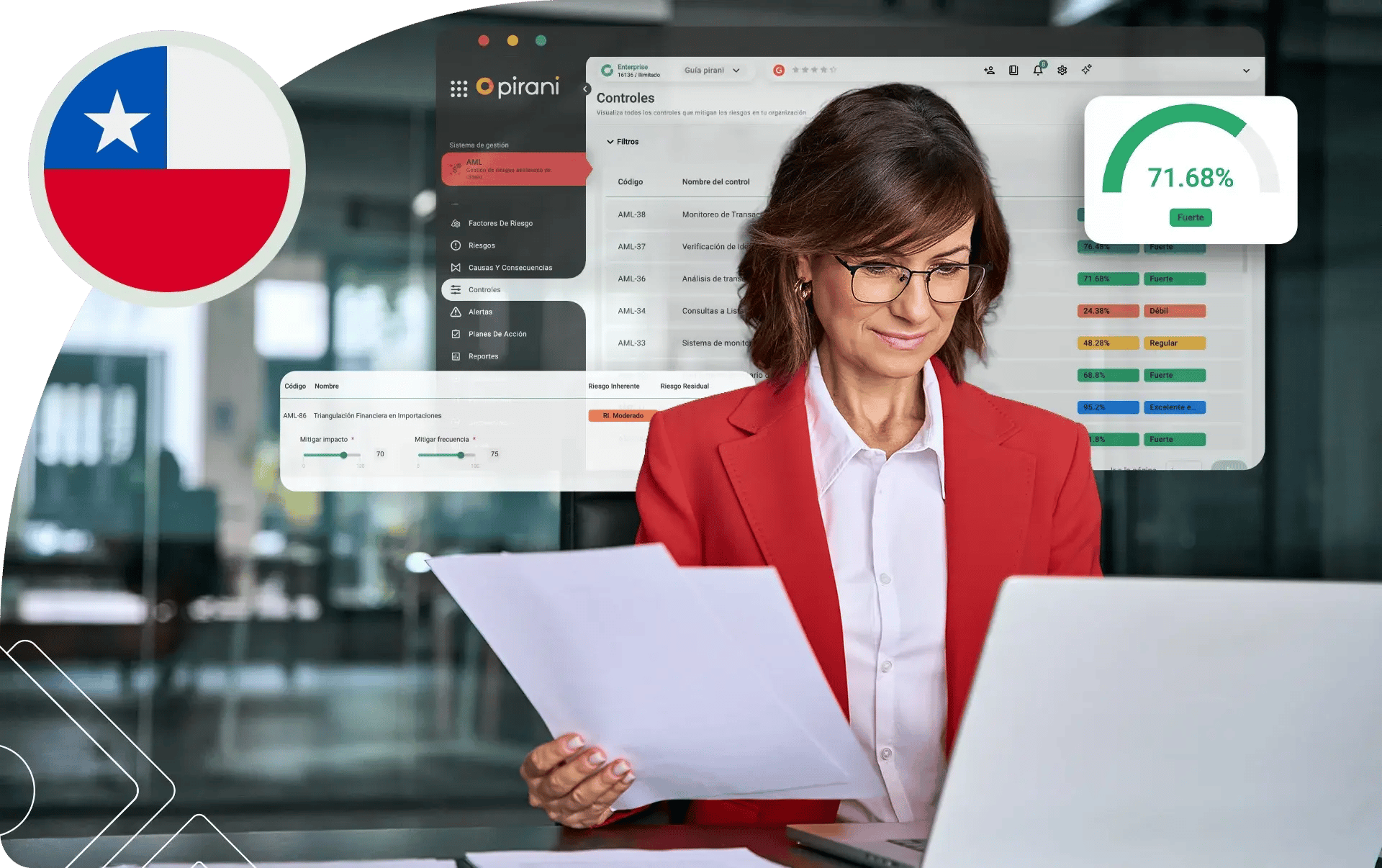 Ley 20.393 en Chile Pirani