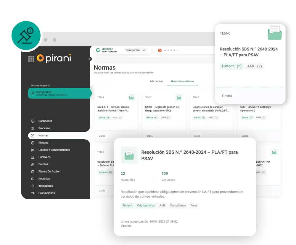 cumplimiento-normativo-normas-Pirani