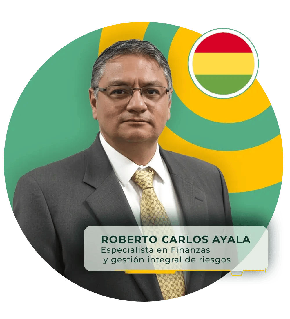 Roberto Carlos Ayala webinar Riesgo integral en Bolivia_