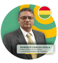 Roberto Carlos Ayala webinar Riesgo integral en Bolivia_