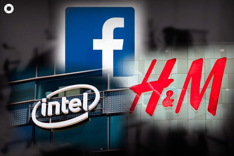 Riesgo reputacional en Facebook, H&M e Intel