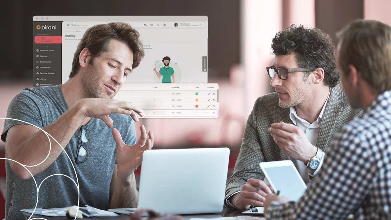Scoring / Nivel de riesgo de clientes y contrapartes con Pirani