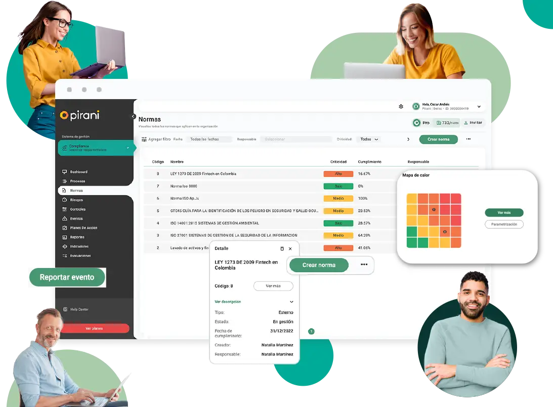 Compliance-mockup