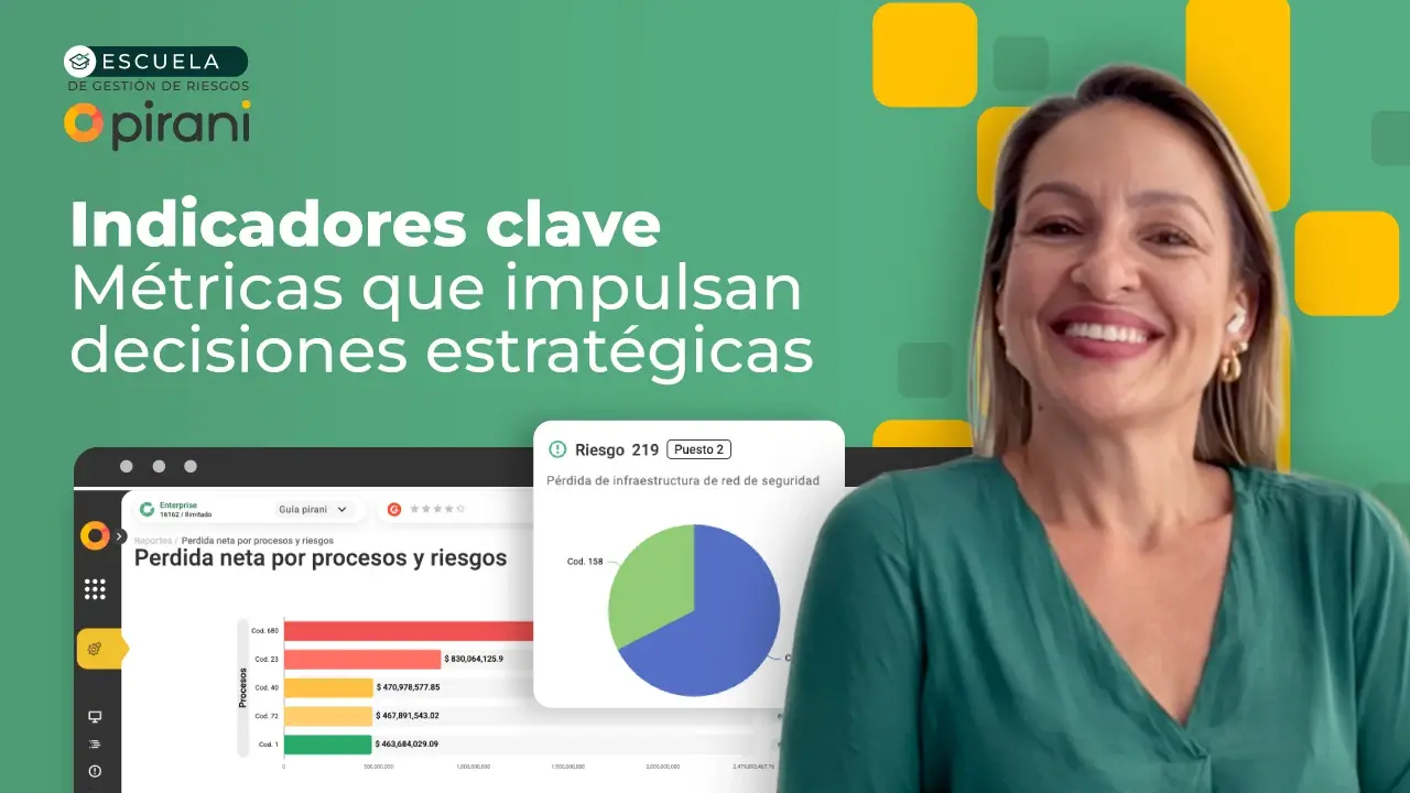 Indicadores clave de gestión de riesgos: KRI, KPI y KCI