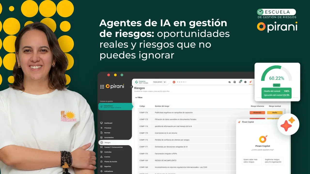 Agentes de IA en gestión de riesgos: gobernanza, regulación y casos reales