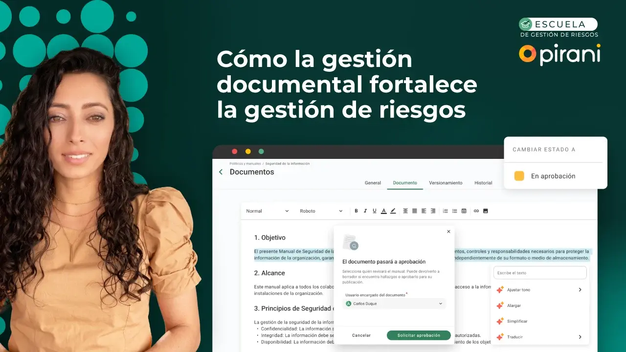Cómo la gestión documental fortalece la gestión de riesgos