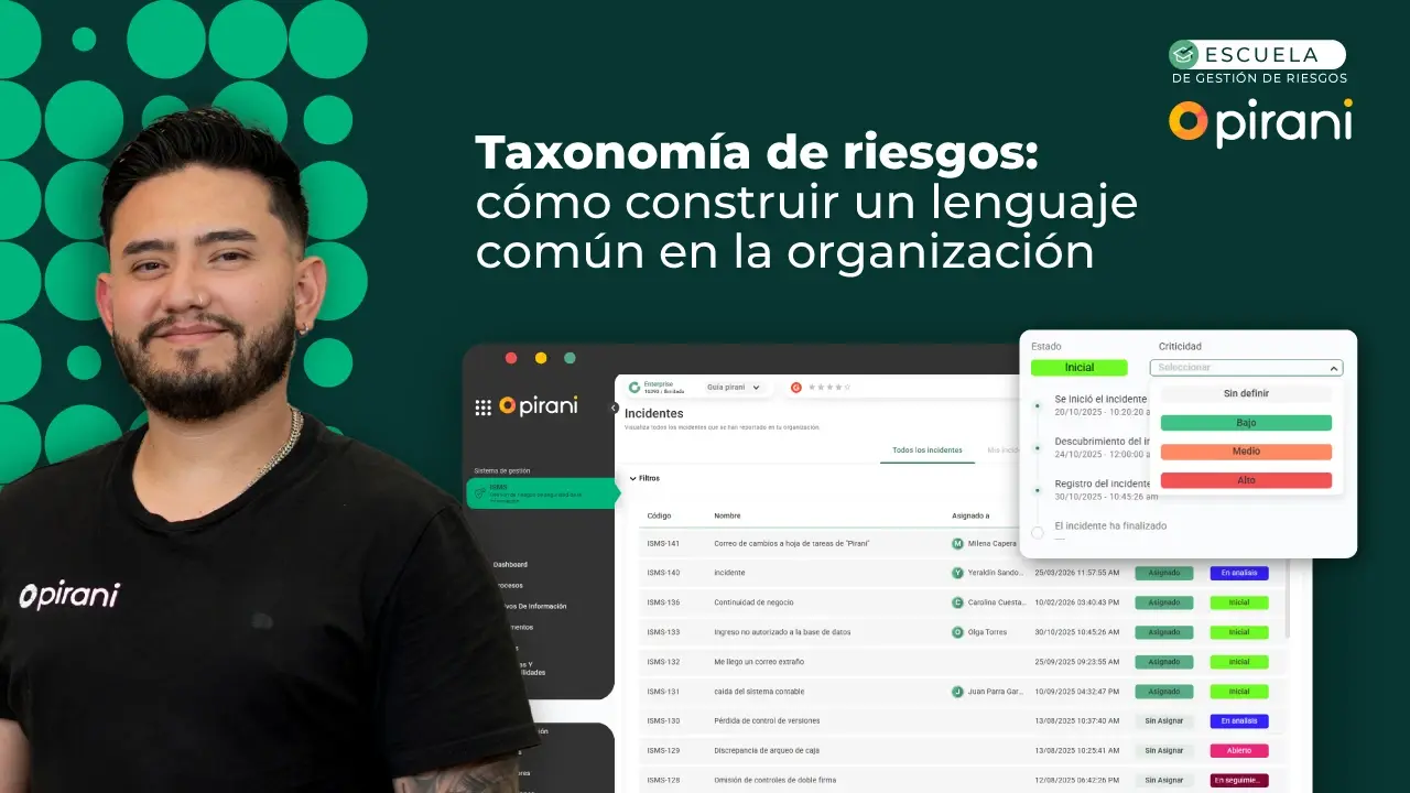 Taxonomía de riesgos: Cómo crear un lenguaje común en tu empresa