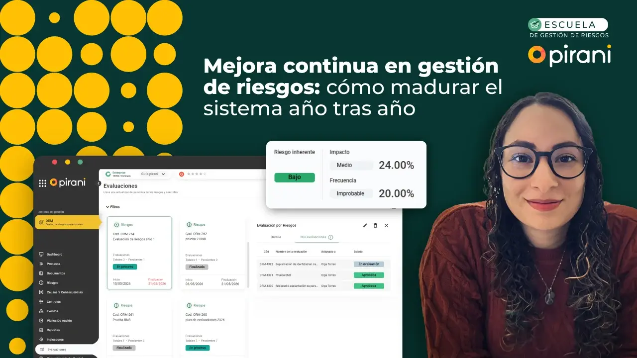 Cómo implementar la mejora continua en la gestión de riesgos