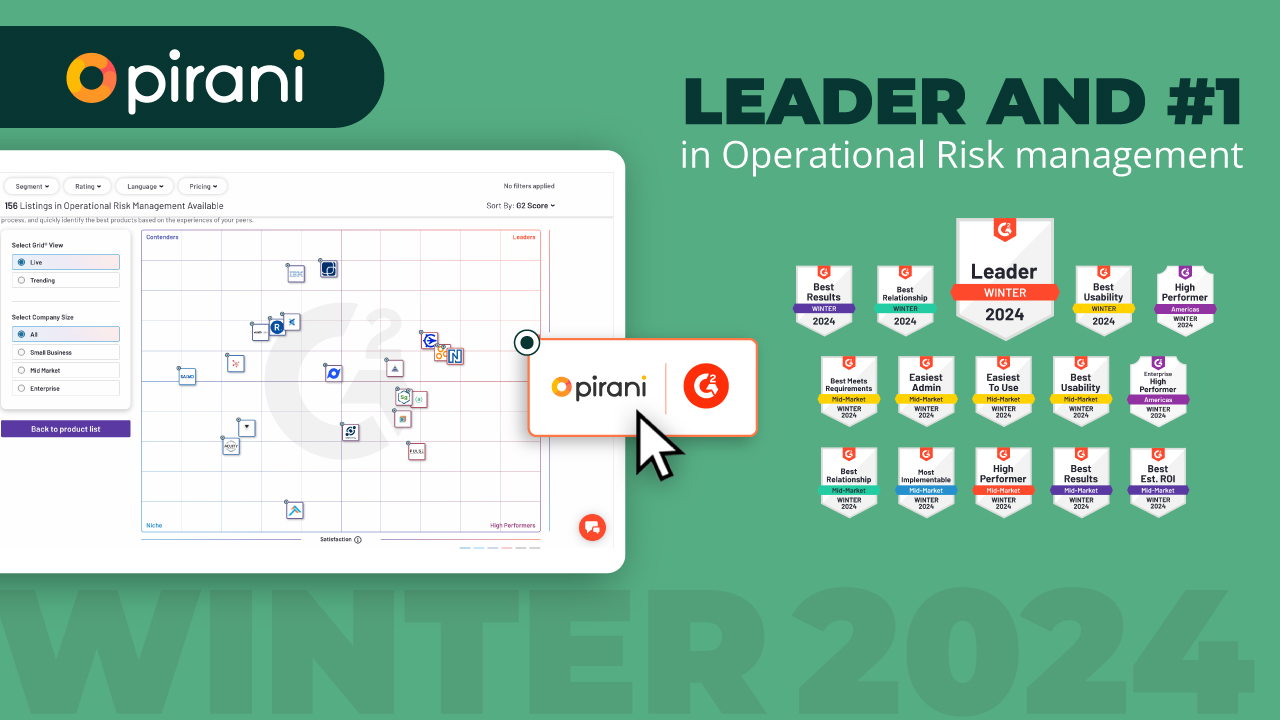 Pirani: Leader in Operational Risks on the G2 Grid