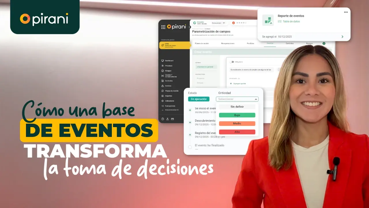 Asegura la calidad de tu base de eventos de riesgo operativo