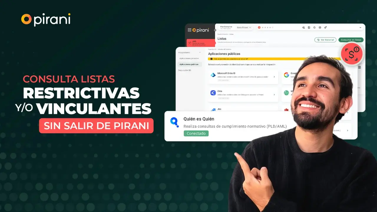 Integración Ágil de KYC y AML con Plug and Play en Pirani