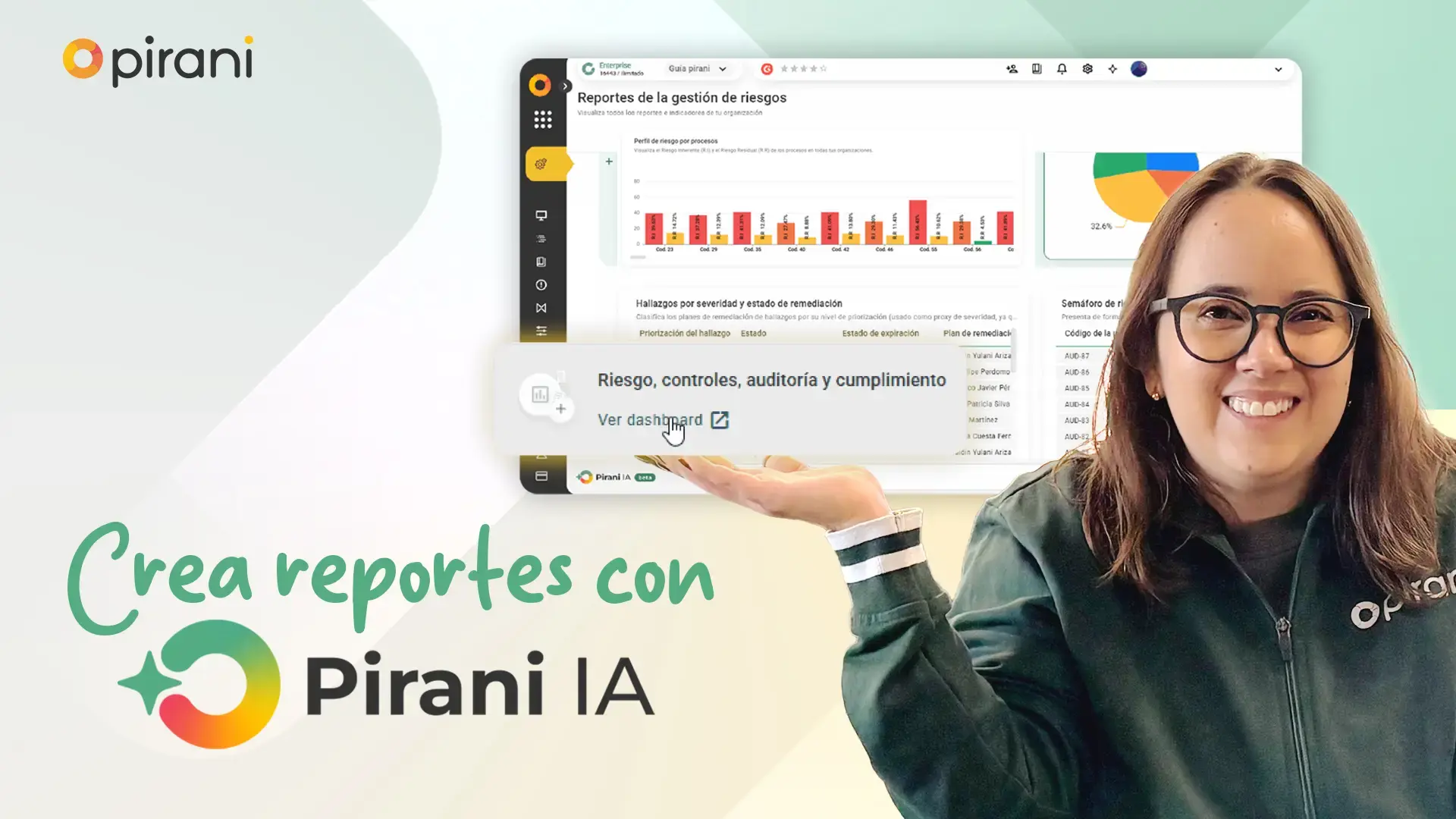 Pirani IA: prepara tus reportes de riesgos para el cierre de Q3