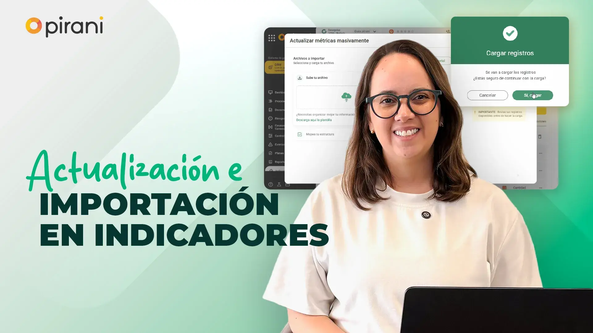Actualización manual e importación masiva de métricas históricas