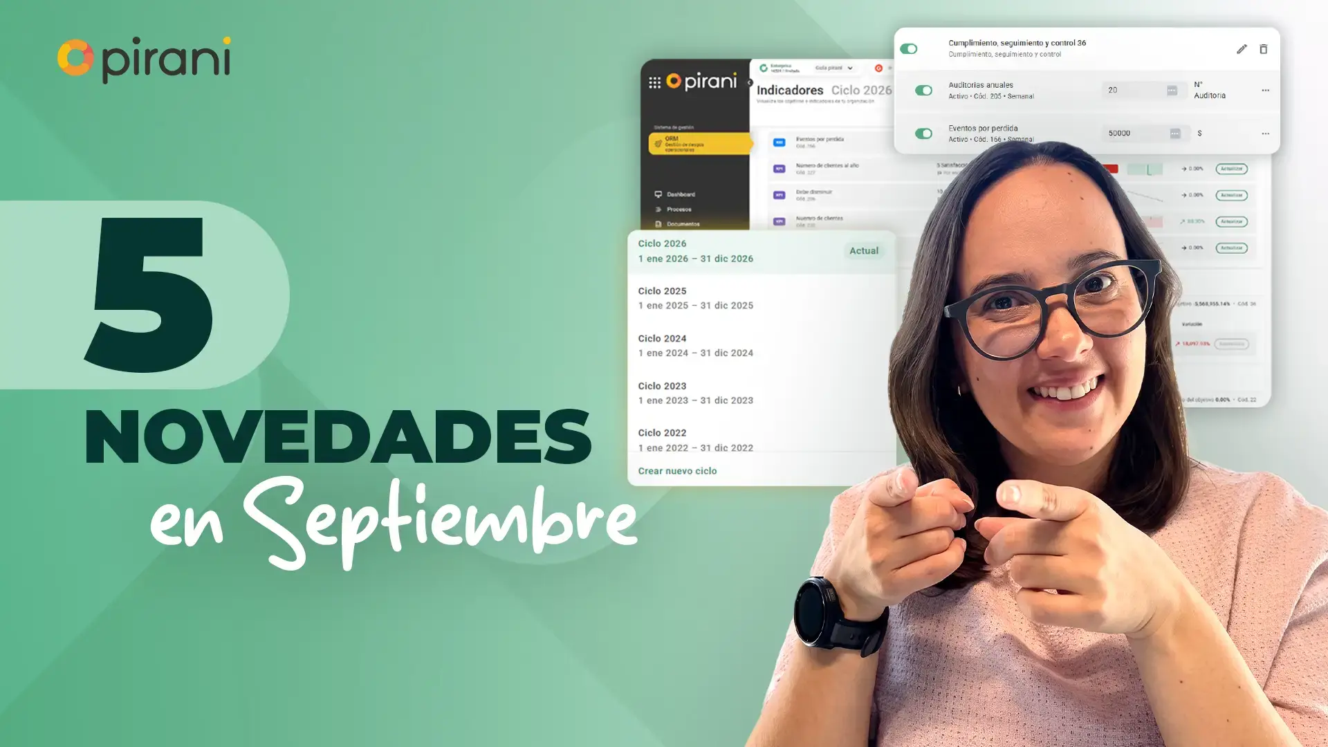Novedades de septiembre: rediseño de indicadores y Centro Empresarial