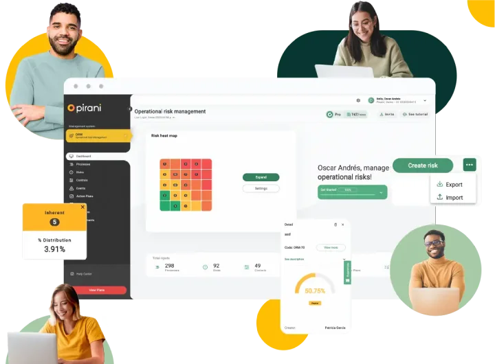 Pirani risk management software